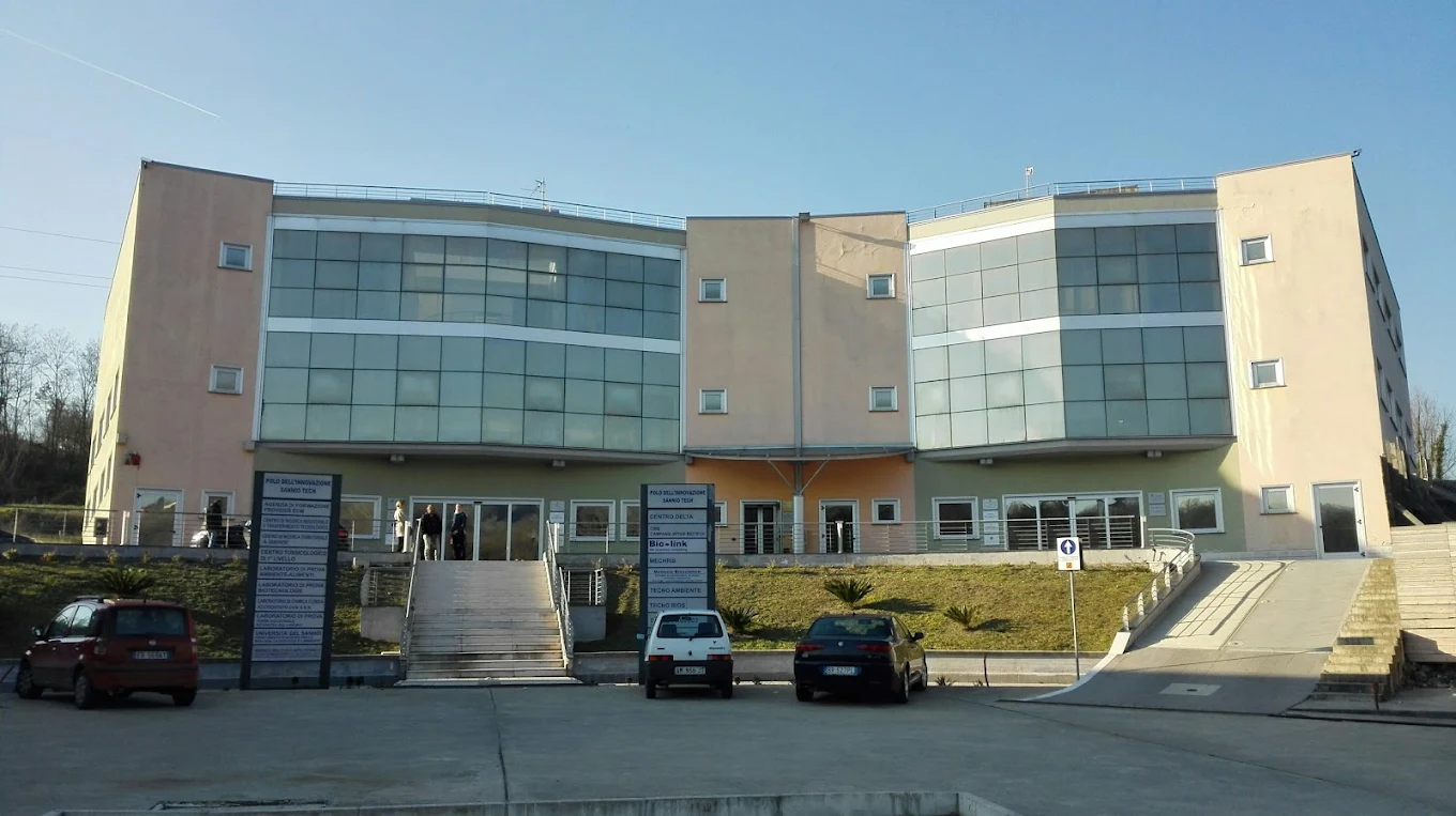 La sede del Consorzio Sannio Tech ad Apollosa, dove si trovano la sede legale e la R&D di DF Medica
